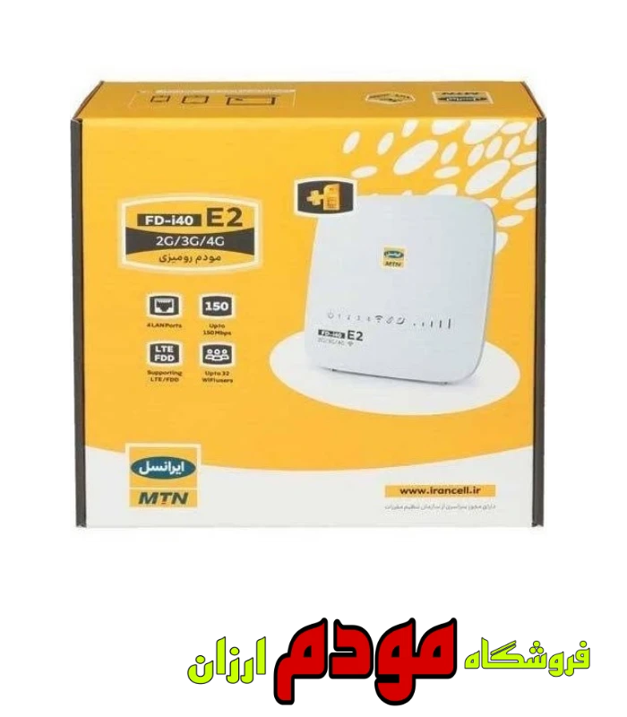 مودم سیم‌کارتی 4G ایرانسل مدل FDi40 E2