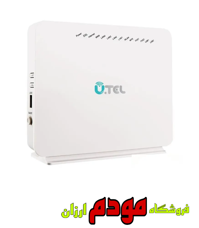 مودم روتر VDSL2/ADSL2 Plus بی سیم یوتل مدل V304F (استوک)