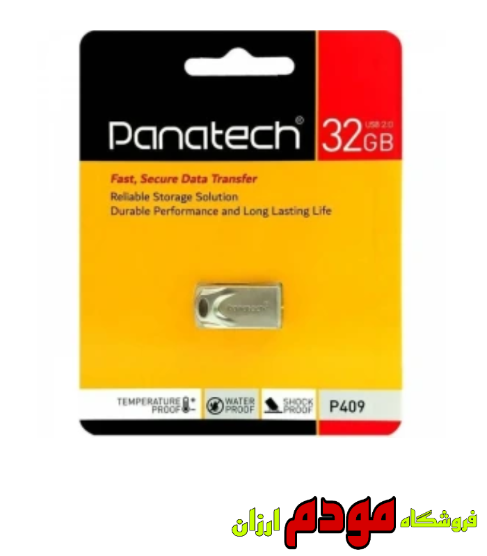 فلش مموری پاناتک مدل P409 ظرفیت ۳۲ گیگابایت USB 2.0