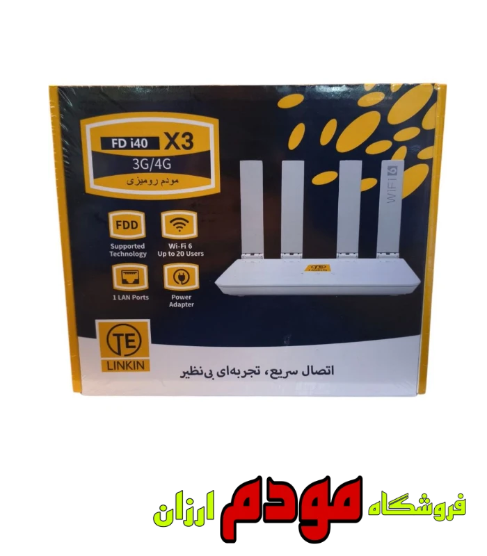 مودم ۳G/4G linkin مدل FD-I40 X3 (استوک)