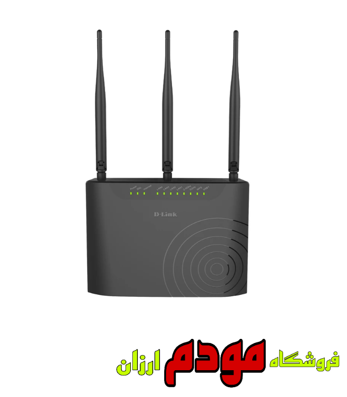 مودم روتر ADSL2/VDSL2 Plus بی سیم دی-لینک مدل DSL-2877AL استوک
